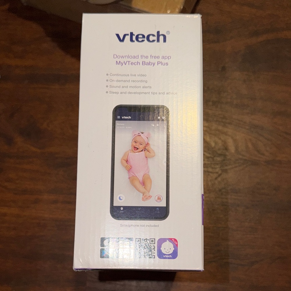 VTech White Smart High-Definition Video Monitor - Picture 2 of 4